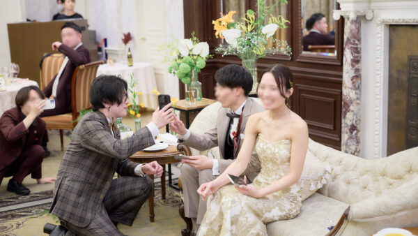 【事例紹介】『キャメロットヒルズ』で"披露宴マジック"を実施。新しい演出コンテンツで印象に残る結婚式へ。